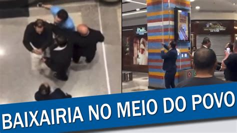 JANONES COSPE EM HOMEM DURANTE BATE BOCA EM SHOPPING YouTube