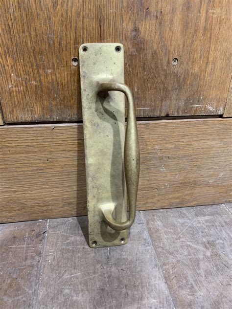 Antique Brass Door Handle Authentic Reclamation