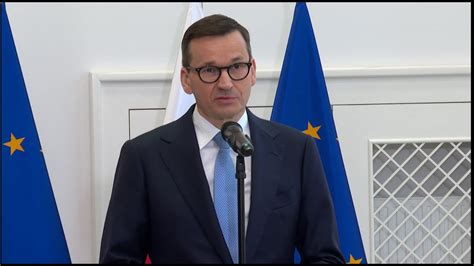 Chcę przywrócenia kary śmierci mówił w Poznaniu premier Morawiecki