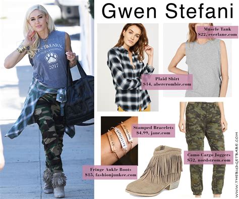 Gwen Stefani - The Budget Babe | Affordable Fashion & Style Blog