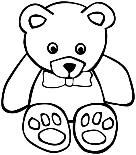 Coloring Book Pages Of Bears 4