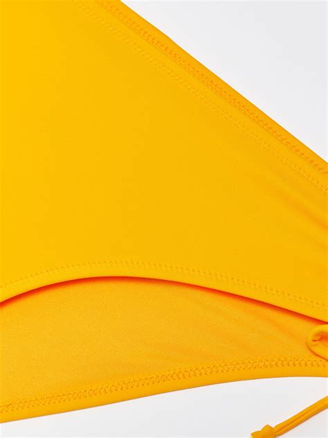 LCW DREAM Sari Düz Bağlama Detaylı Kadın Bikini Alt S Z SFA LCW