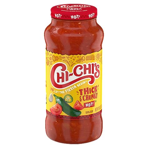 Chi Chis Hot Thick And Chunky Salsa 16 Oz