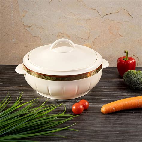 Royalford L Hot Pot Insulated Food Warmer Thermal Casserole Dish Double Wall Insulated
