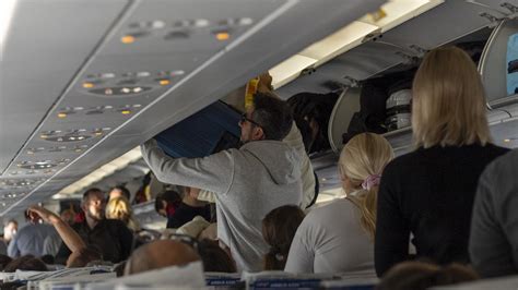 Passengers On Indigo Flight Fight Over Luggage Space Au