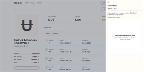 Unlock Dashboard Now Supports Airdropping NFTs in Bulk