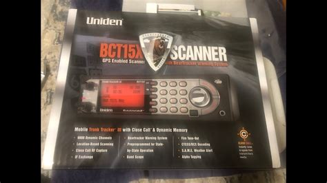 Uniden Bearcat Bct15x Scanner Manual