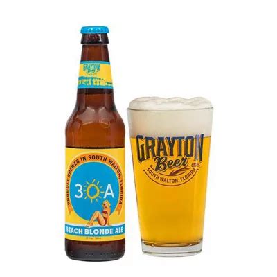 Grayton 30A Beach Blonde Ale Beer 12 Fl Oz Bottle 6 Pk Sam S Club