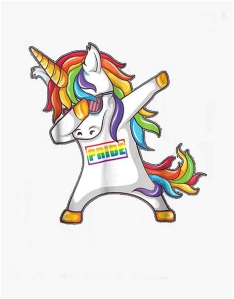 Image For Pride Gay Be Lesbian Unicorn Dabbing Funny Dabbing Unicorn Png Transparent Png