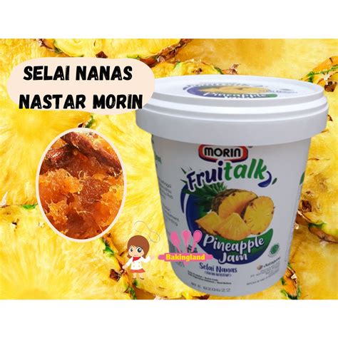 Jual Selai Nastar Morin Fruittalk 1kg Nanas Shopee Indonesia