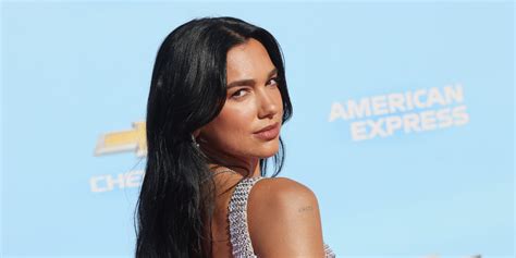 Dua Lipa S Naked Dress At Barbie La Premiere Popsugar Fashion