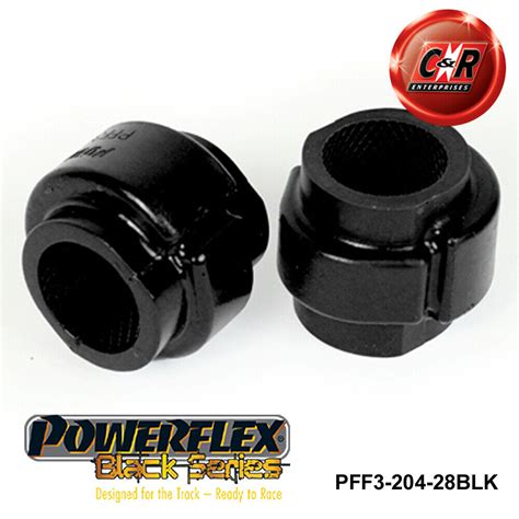 Powerflex Black Front Roll Bar Bushes 28mm For Audi RS5 2010 2016 PFF3