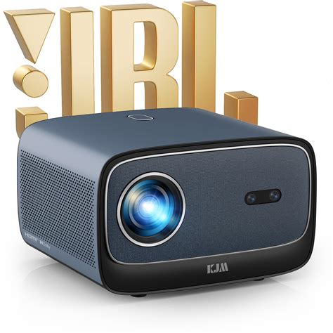 KJM Projector with Netflix Certified, 1000 ANSI Wifi Bluetooth