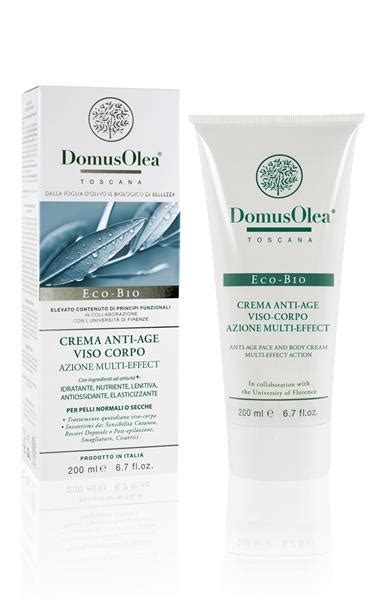 Crema Anti Age Viso Corpo Azione Multieffect Domus Olea Toscana Eco