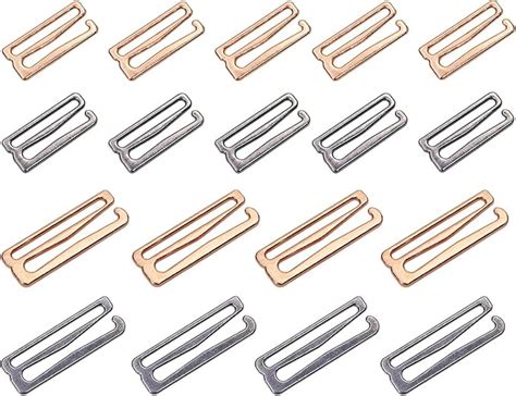 Amazon Tupalizy Pcs Metal Bra Strap Hooks For Sewing Bikini Halter Tops Bathing Suit