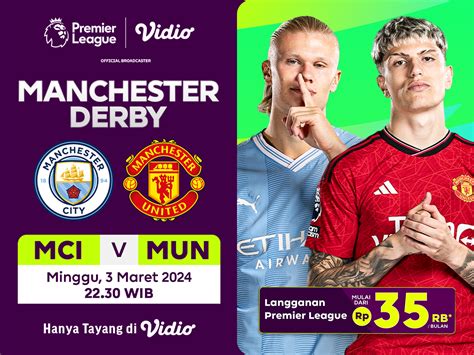 Link Nonton Manchester City Vs Manchester United Vidio