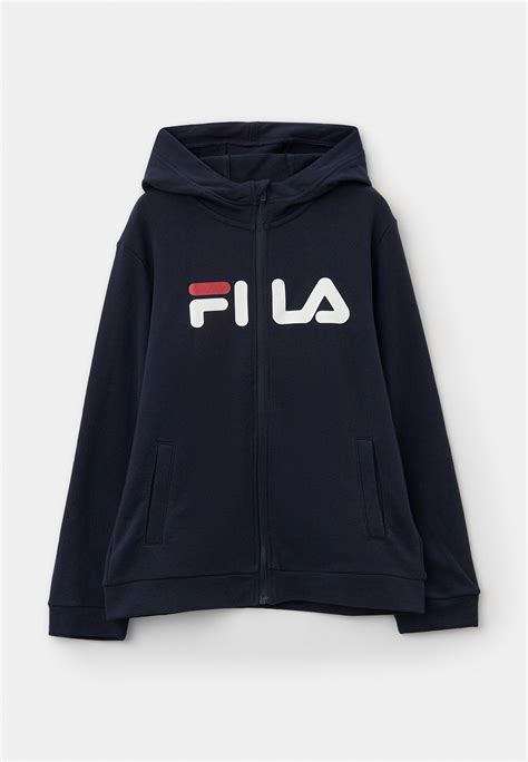 Толстовка Fila, цвет: синий, MP002XB07DX8 — купить в интернет-магазине ...