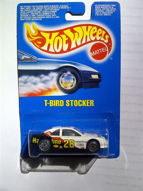 Hot Wheels Ford T Bird Stocker Havoline New On All Blue Card Etsy