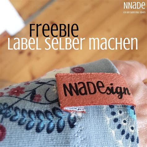 Nnade Freebie Label Selber Machen