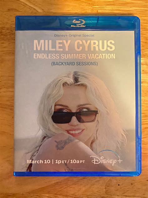 Miley Cyrus Endless Summer Vacation Backyard Sessions Live Blu