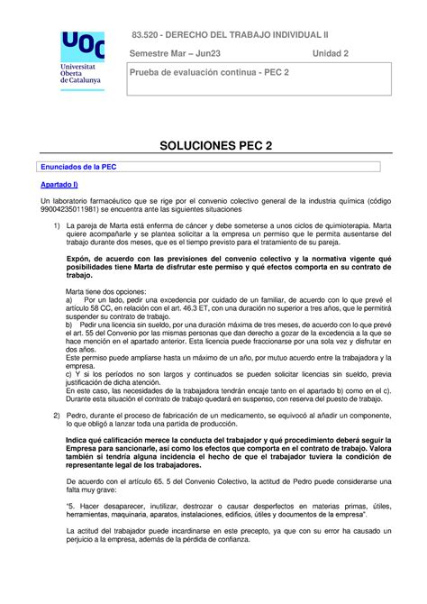 83520 Solpec 2 20222 Solución PEC2 Semestre Mar Jun23 Unidad 2