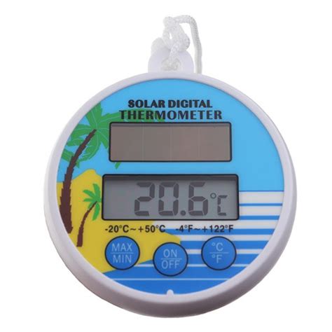 Termometer-Digital solar - Bassengspesialisten