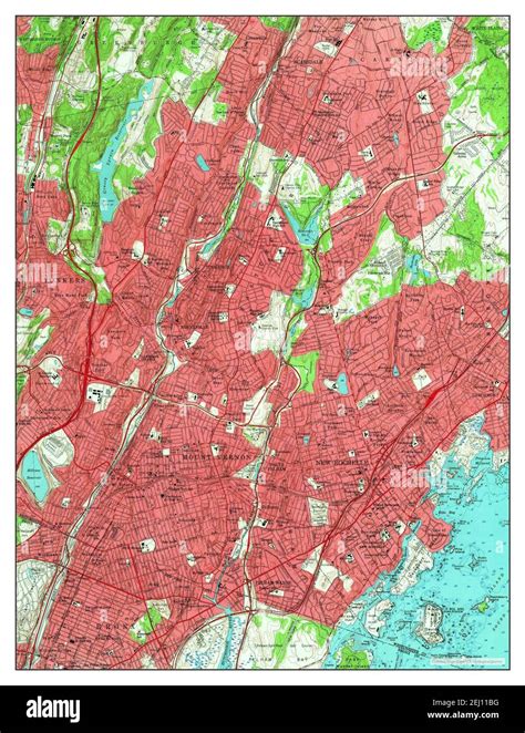 Mount Vernon New York Map 1956 1 24000 United States Of America By