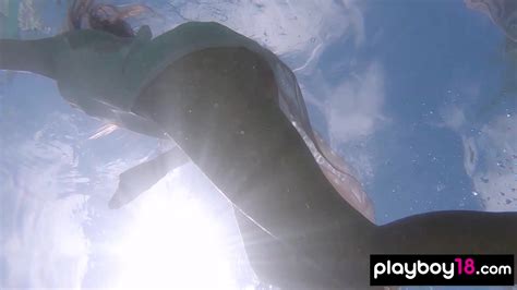 Naked Russian Teasing Under The Water FAPCAT