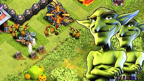 220 Goblins Desafio Clash On Clash Of Clans Youtube