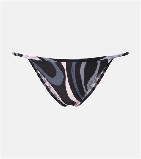 Pucci Marmo Bikini Bottoms Emilio Pucci