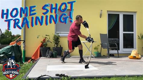 how to practice hockey at home