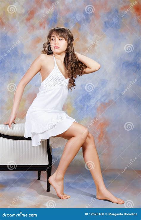 Verticale De Mode De Belle Fille Blonde Photo Stock Image Du Mod Le Fermer