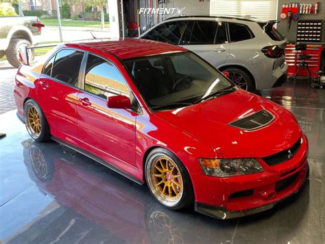 2006 Mitsubishi Lancer Evolution With 18x9 5 CCW D110 And Continental