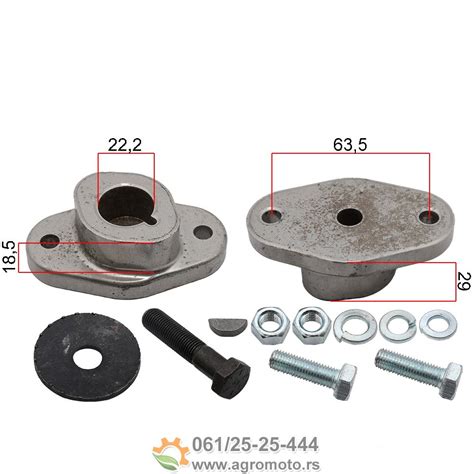 Nosač noža kosilice MTD 22 2x10 4x18 5x29x63 5 mm 1790 din