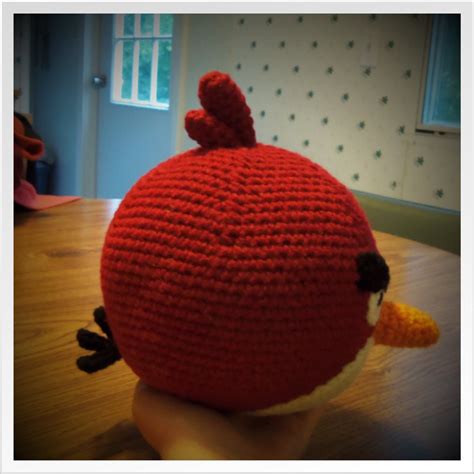 Pdf Crochet Pattern Angry Birds Big Red Bird