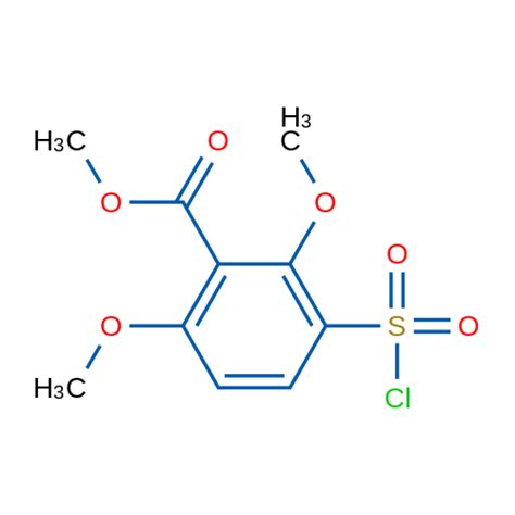 Methyl Chlorosulfonyl Dimethoxybenzoate Bld Pharm