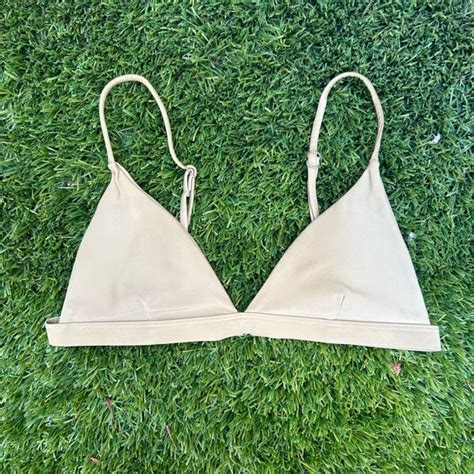 Swim Olive Green Triangle Bikini Top Poshmark
