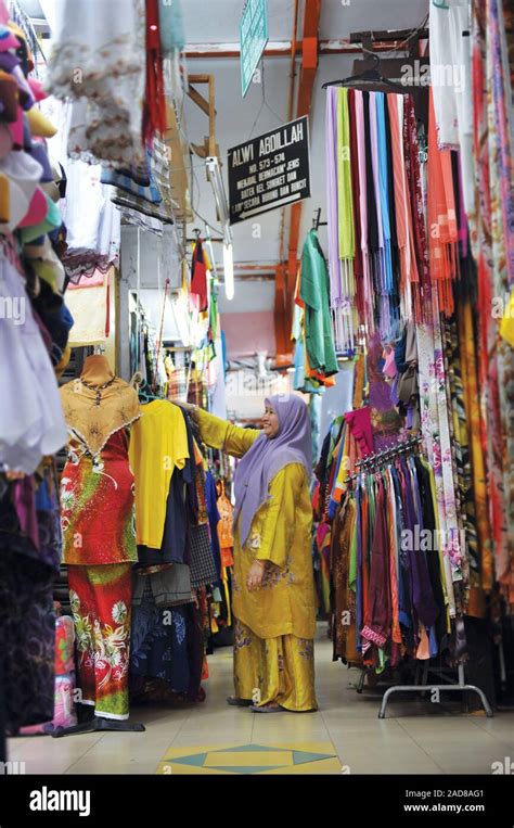 Pasar Siti Khadijah Kota Bharu Kelantan Malaysia Stock Photo Alamy