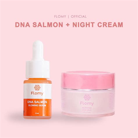 Jual Flomy Dna Salmon Night Cream Serum Dna Salmon Night Cream