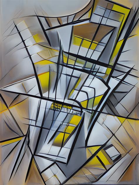 Dbee Cubist Based On Nude Photo Arthub Ai