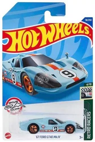 Ford Gt40 Mk iv 1967 Escala 1 64 Hot Wheels Cuotas sin interés