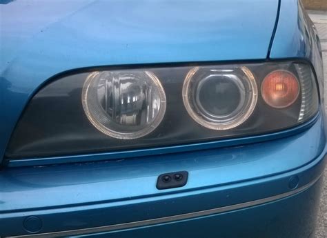 Haben Blau Snazzy E39 Xenon Scheinwerfer Hella Entmutigt Sein Leber