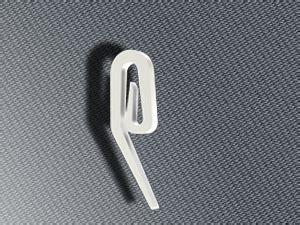 Аксессуары для алюминиевых (профильных) карнизов - крючок