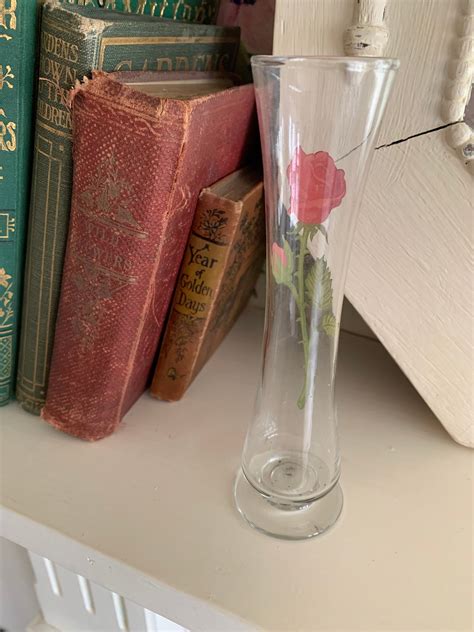 Vintage Single Stem Vase Etsy