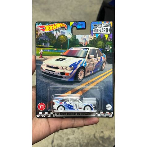 Hot Wheels Boulevard Ford Escort Rs Cosworth Shopee Malaysia