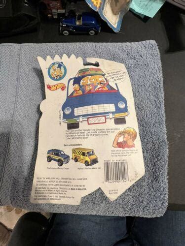 Vintage Hot Wheels The Simpsons Homer S Nuclear Waste Van