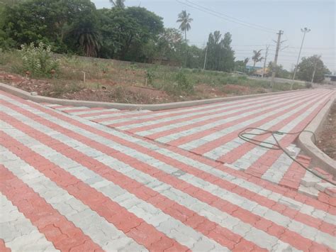 Concrete Yellow Zig Zag Paver Block Size X Feet X Mm At Rs