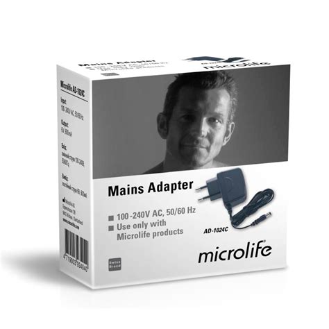 Cетевой адаптер к тонометру Microlife AD-1024c - купить Запчасти ...