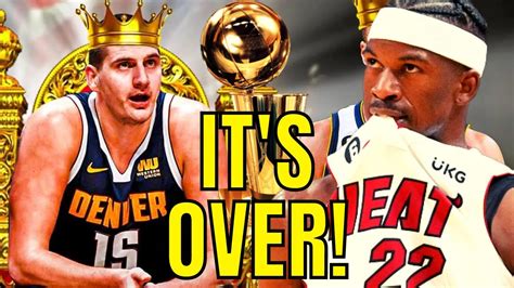 Denver Nuggets Win Nba Finals In Heartbreaking Game 5 Against Miami