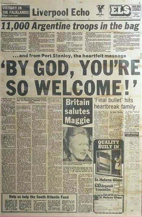 Story of the Liverpool ECHO: Famous front pages from our history